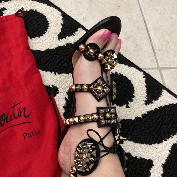 Rare Louboutin Kaleikita heels new - Picture 10 of 16